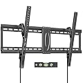 Suptek Tilt TV Wall Mount Bracket for Most 42-90 inch TV, Universal Mount with Max 800x400mm VESA and 154lbs Loading Capacity, Fits Studs 16” 18“ 24" Apart, Low Profile with Bubble Level (MT5084)