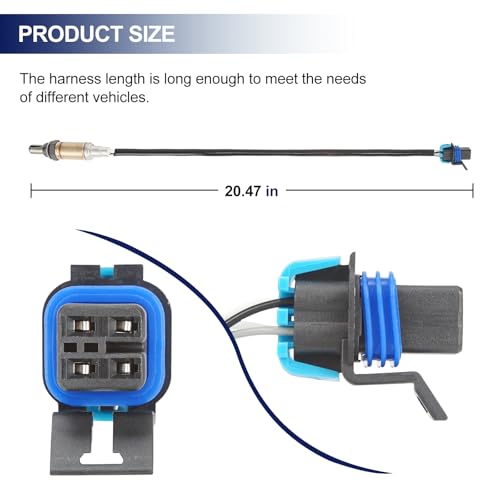 Sensor de Oxígeno Downstream para Chevy y GMC 1Pc miniatura 5