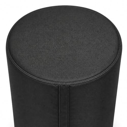 Cobertura para ablandador de agua redonda impermeable negra miniatura 5