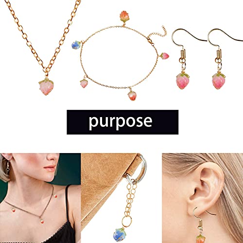 Sunnyclue 1 Box 10Pcs 5 Styles Dried Flower Charms Transparent Clear Epoxy Resin Pendants With Brass Hole 1.2Mm Glass Micro Beads For Diy Earrings Bracelet Necklace Jewelry Accessories Gift Supplies #TOP5