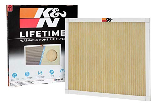 K&N 24X24X1 Hvac Furnace Air Filter, Lasts A Lifetime, Washable, Merv 11, The Last Hvac Filter You Will Ever Buy, Breathe Safely At Home Or In The Office, Hvc-12424 #TOP20