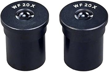 AmScope X2AEM620 OMAX A Pair of Widefield Microscope Optical Eyepiece