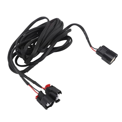 Aramox Fog Light Wiring Harness Kit Replaces 68259673AA 68259673AB for 2015-2019, Direct Fit Fog Lamp Wire Assembly