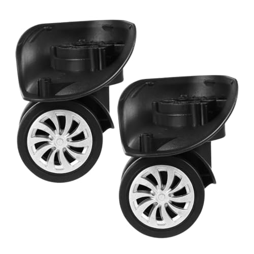 BUGUUYO 8個 荷物車輪スーツケース用交換ホイール 耐摩耗性スムーズ転キャスター 取り付け簡単実用的ラゲッジ修理用