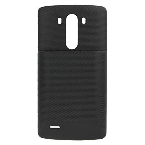 HONGYAN Cell Phone Accessories Back Cover for LG G3 / D855 / VS985 / D830(Black) Phone Accessories (Color : Black)