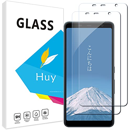 Huy for arrows BZ01ガラスフイルム ARROWS bz01用 フイルム【2枚セッ】 日本旭硝子製 M359用 強化ガラス 液晶 保護フィルム 貼り付け簡単 硬度9H 防指紋 透過率98.5%