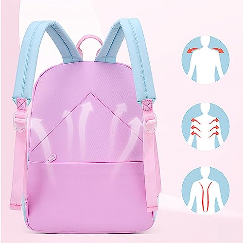 Mochila escolar para niños y niñas de nailon impermeable 2
