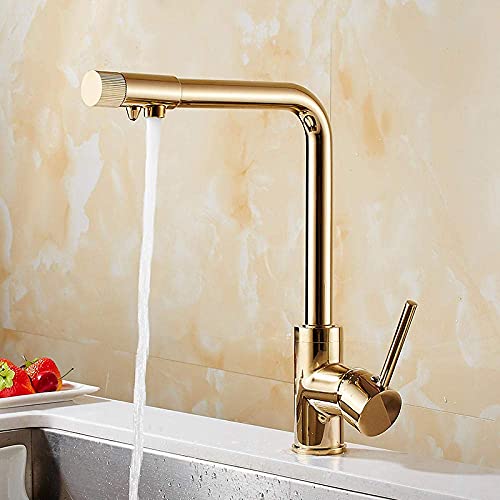 Robinet de purification de cuisine fini l'eau du robinet au goût de chlore N22-147