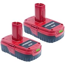 Upgraded 2-Pack 3.5Ah Replacement for Craftsman 19.2 Volt Battery C3 130279005 130279003 315.113753 315.115410 315.11485 1323903 1323517 Cordless Power Tools