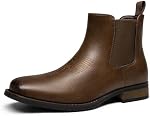 Bruno Marc Men's Chelsea Boots Casual Cowboy Boots | Ankle Boots, Square Toe, Low Heel, Casual, Western Boots, Everyday Wear