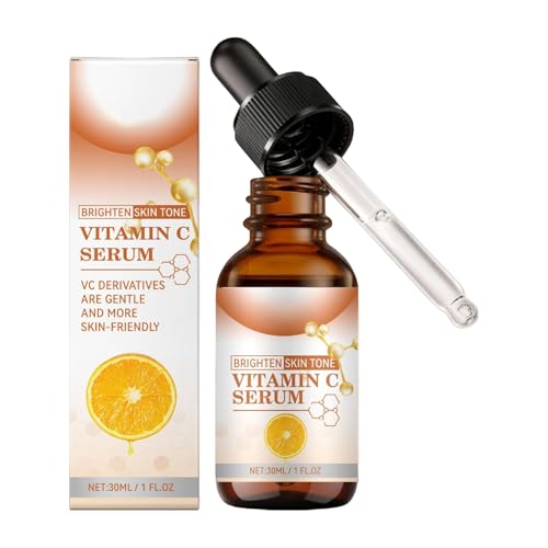 De Vitamina C - Facial Hidratante De 30 Ml, Humectante Iluminador Para El Cuidado De La Piel | Para Mujeres Y Hombres, Antioxidante, Desvanece Las Manchas Oscuras. Antiarrugas Desva