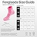 fenglaoda Compression Ankle Socks for Women & Men 6 Pairs– Low Cut Running Socks with Arch Support, Cushioned Sole & Heel Tab