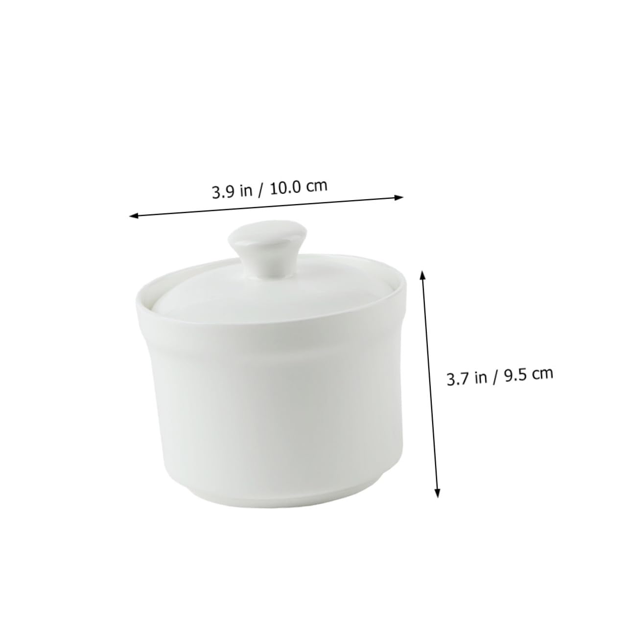 Homoyoyo 2 Piezas Bol de para Guisos con Tapa Apto para Sopas Postres y de Aves Vajilla Práctica para Cocina y Mesa Hogar Fácil de Limpiar y Almacenar
