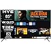 HYE TV - Smart TV, 85" Screen Size, 4K Resolution, QLED Technology, Apple AirPlay, Samsung Tizen OS & Gaming Hub, Versatile Connectivity, Black, Perfect For Streaming, Gaming & Entertainment