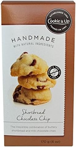 COOKIE IT UP Shortbread Chocolate Chip Cookies, 170 GR
