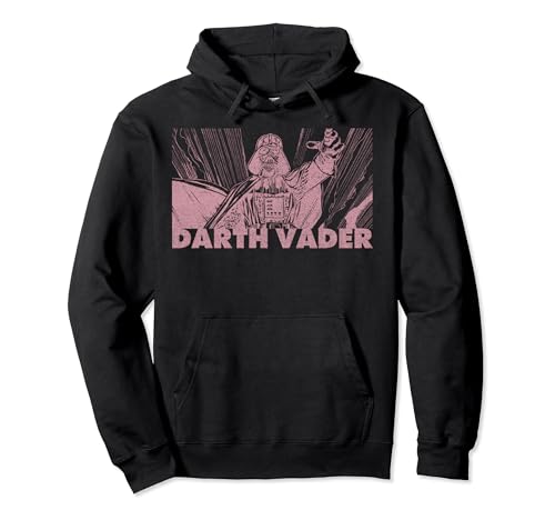 Sweat à capuche Star Wars Darth Vader One Tone Pullover noir pour homme