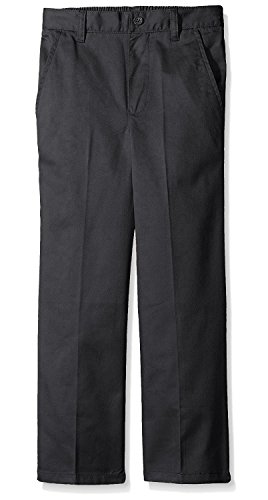 French Toast Boys' Relaxed Fit Cotton Twill Pull On Pant