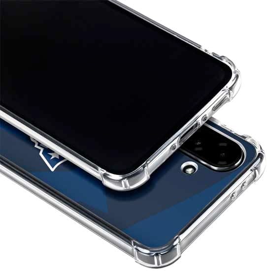 Skinit Clear Phone Case Compatible with Galaxy A36 5G - Officially Licensed NFL New England Patriots Double Vision Design