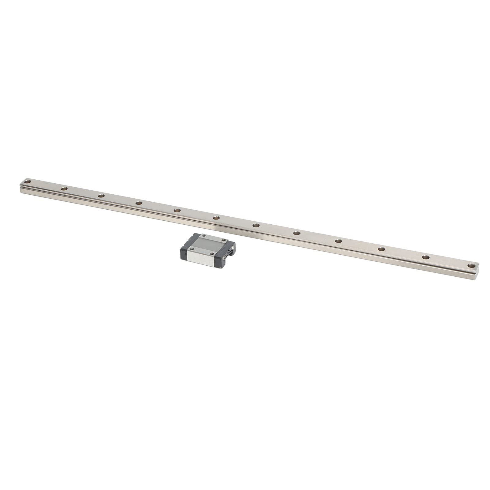 Guida lineare MGN15C Guida di scorrimento lineare in acciaio con cuscinetti ad alta precisione Movimento fluido per stampanti 3D Apparecchiature per l'automazione di macchine CNC (450 mm)