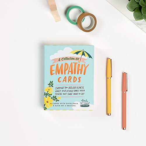 Em & Friends Empathy Cards, Box of 8 Assorted Sympathy Cards, Loss & Thinking of You Cards & Get Well Soon Gifts for Women (Box of 8, Assorted Cards, 2 Each 4 Styles) - Image 6