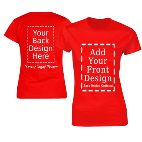 Custom T Shirts Design Your Text Image Logo Men Women