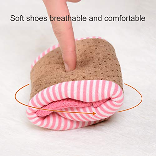 Image of Panda Bros Women's Ballerina House Slippers,Anti-Skid Comfy Warm Ballet Style Slippers
