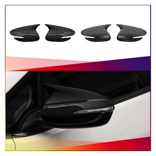 Couvercle rétroviseur latéral pour KIA K3 Forte 2013-2017 carbone - 4