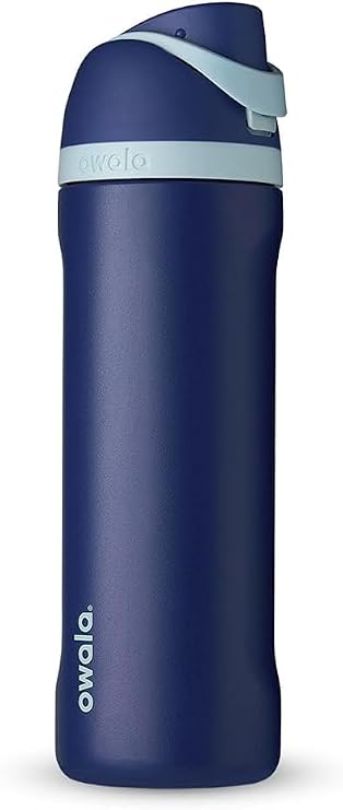 Owala Harry Potter FreeSip Insulated Stainless Steel Water Bottle with Straw, BPA-Free Sports Water Bottle, Great for Travel, 24 Oz, Ravenclaw
