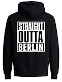 Photo Gallery sconosciuto straight outta berlin slogan felpa con cappuccio unisex a zip intera xx-large Photo Gallery sconosciuto straight outta berlin slogan felpa con cappuccio unisex a zip intera xx-large