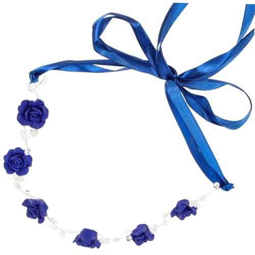 FRCOLOR �u���[ ���C���X�g�[�� �w�b�h�o���h �w�A���{�� ���̐^�� �j���p ���Ԃ� �E�F�f�B���O�W���G���[ �w�A�A�N�Z�T���[�҂ݍ��� �����p�w�b�h�o���h ��� �| Blue �|���}�[�N���C