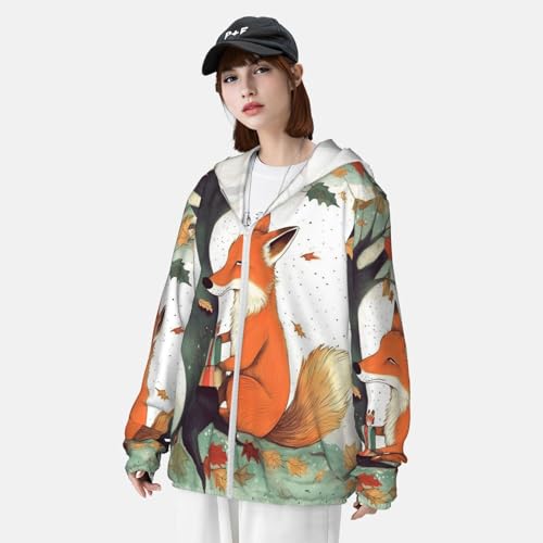 Chaqueta para hombre con protección solar UPF 50+ y capucha miniatura 4