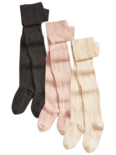 Collants torsadés anti-froid NEXT Fille en coton majoritaire résistant