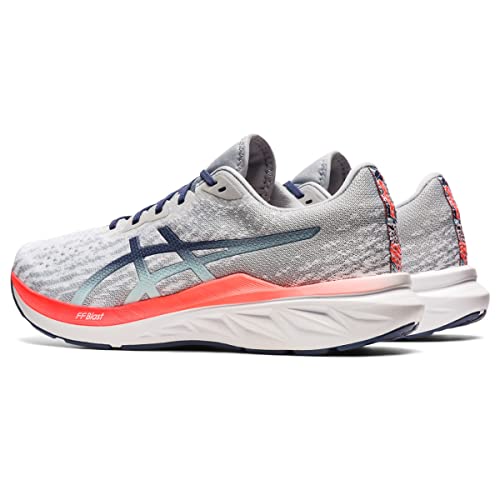 ASICS Men's DYNABLAST 2 Running Shoes, 12, Glacier Grey/Thunder Blue3
