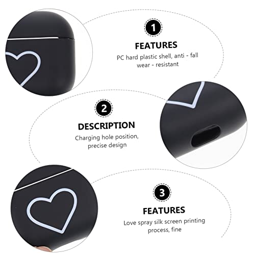 UKCOCO 4 Pcs Proteção Airpods3 Acessório De Fone De Ouvido Sem Fio Capa De Silicone Para Fone De Ouv