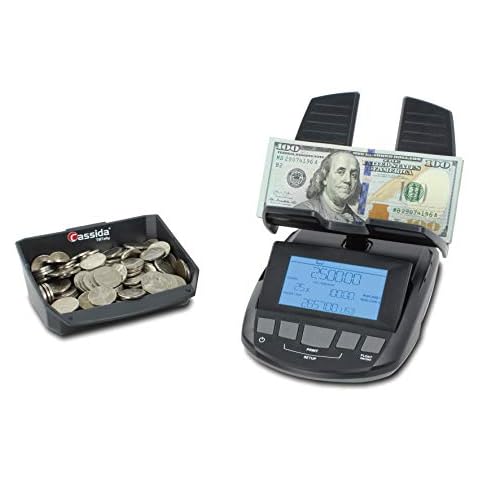 Cassida Professional Money Counting Scale Bill Counter (Till Tally) - (Pack of 4) Cover