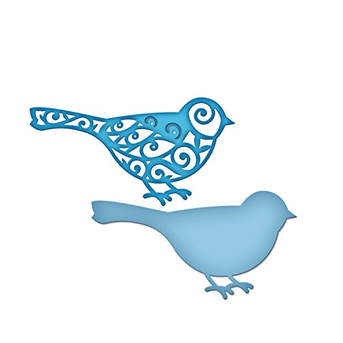 Spellbinders Die D-Lites Tweets D, Brown