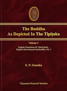 Paperback The Buddha As Depicted In the Tipitaka Volume-1 Book