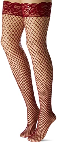Leg Avenue Women's Hosiery Adult Costume, -Burgundy, One Size #TOP1