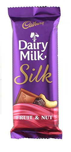 Image of Cadbury Dairy Milk Silk Fruit & Nut Chocolate Bar, 55 gm