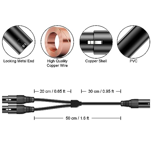 J&D XLR Splitter Cable - Image 3