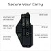 JX Tactical - Original Fat Guy Holster - IWB - Right Hand Draw - Compatible with Sig Sauer P365XL w/Monoblock - Optic Ready - Black - Made in U.S.A