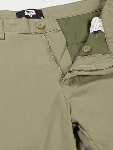 Image of Thomas Scott Men's | Solid | Light Weight | Breathable Fabric | 4 Pockets | Mid Rise | Slim Fit | 100% Cotton | Button Waist | Chino Trouser | Pants