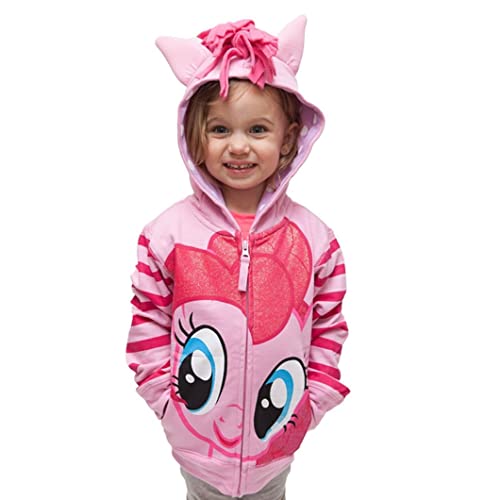 Child Girls Little Pony Rainbow Dash Hoodie Kids Girls Coat2