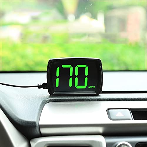 Vjoycar G20 New Speedometer Hud Gps Digital Speed Meter Mph Speedo Head Up Display thumb #1