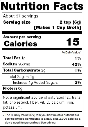 Miniatura 7 de Mrs. Miller's - Base de sopa con sabor a carne de res (2) frascos de 12 onzas con (1) cuchara medidora Eselect de doble cara, haz caldo de carne