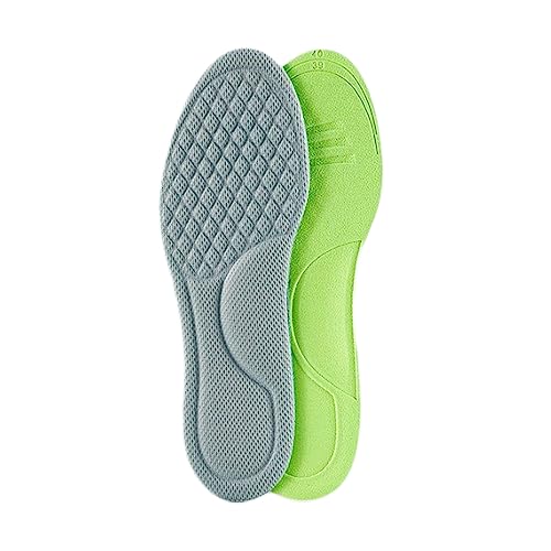 Sports Insoles Summer for Shoes Sweat-Absorbing Breathable Soft Shoe Pads Inserts Comfort Insole High Arch Orthotic Support