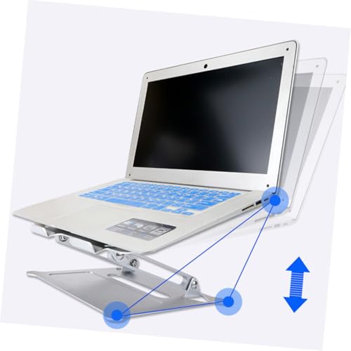 Soporte ajustable para laptop en aluminio STOBOK miniatura 6