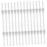  Alipis 140 Pièces Clip de Connexion pour Lustre Pinces à nœud pour Lustre connecteur de Noeud Lustre en Cristal d\'or connecteurs de Noeud de Lustre épingle de Fixation