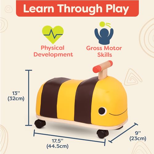 B. Toys BX2137C1Z Boom Buggy- Ride On- Wooden Ride thumb #3