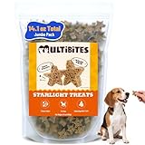 MULTIBITES Soft Dog Treats, 14.1 oz Healthy Dogs Training Snacks - Chicken & Rabbit Flavor with Dietary Fiber, Digestive Support and High Calcium, Funny Dog Cookies for Small, Medium and Large Breed